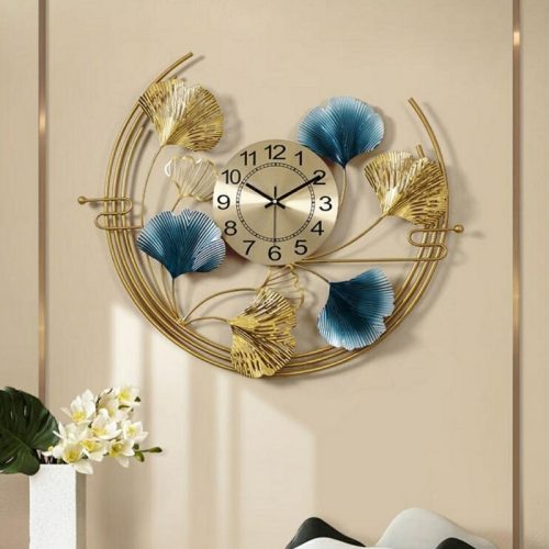 Đồng hồ trang trí phòng khách hiện đại 3585