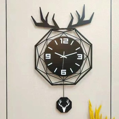 Đồng hồ quả lắc đầu hươu 7266