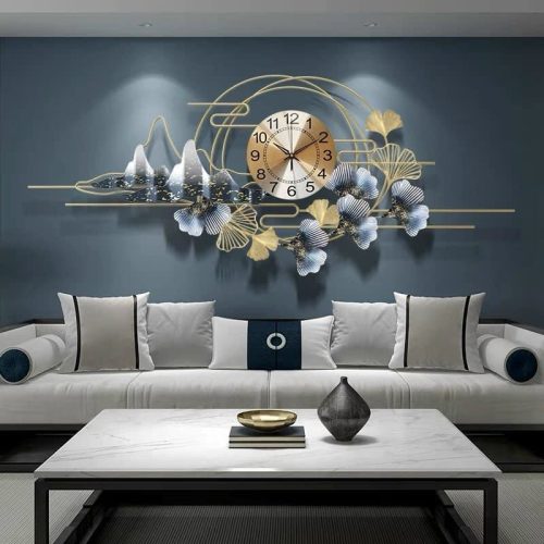 Đồng hồ treo tường nghệ thuật phong cách hoàng gia - 7270